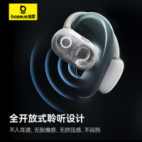 倍思(Baseus)Sport1开放式真无线耳机 Eli系列星光白