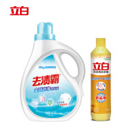 立白(Liby)1500g去渍霸洗衣液+500g金桔洗洁精 洁净两件套2000克