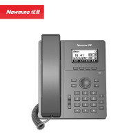 纽曼HL2008TSD-748(R)IP电话机 网络SIP话机 2个SIP账号 4.3英寸黑白液晶屏 支持6方会议