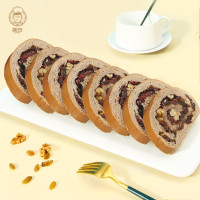 雅觅大列巴果仁夹心面包含膳食纤维 司考奇巧克力大列巴500g*1根