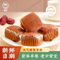 雅觅元气蜂蜜枣糕面包整箱儿童营养早餐小吃老北京红枣蛋糕点心多规格 元气蜂蜜枣糕1000g