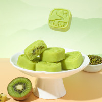 雅觅绿豆糕老式传统手工中式糕点 猕猴桃绿豆糕200g*2盒