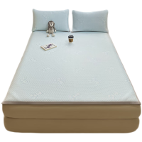 南方生活凉豆豆提花凉席(小冰熊蓝)NFSH-JXALX-205提花冰豆豆180*200cm