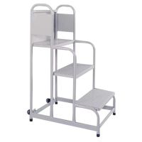 德力西(DELIXI) 仓库理货登高梯子货梯 四步登高梯