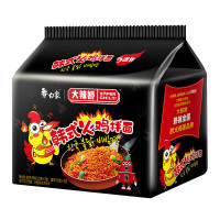 白象方便面 火鸡面 大辣娇系列韩式火鸡面 119g*5袋/包*6包 30袋整箱
