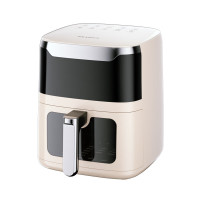 迈卡罗家用8升大容量可视空气炸锅蒸汽嫩烤电烤锅多功能触屏薯条机MC-KL518 8L