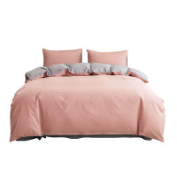 红蜻蜓时尚全棉四件套-樱粉雅韵HQT-TJ8505 床单款 (被套200*230cm)