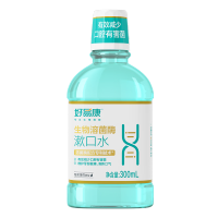 好易康生物溶菌酶漱口水300ml-海洋薄荷香型 清新口气