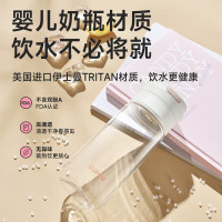 苏泊尔(SUPOR便携随行塑料杯560ML.象牙白KCP56LW10