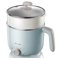 小熊(Bear)电煮锅 宿舍小锅 小电锅 电热锅蒸锅 学生寝室一体泡面火锅多功能锅 DRG-C12R5 1.2L