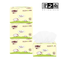 北之南BZN-0385精选优质原生木浆6连包抽纸4层/抽 100抽/包(单位:提)