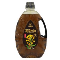 醇油坊醇油坊黑菜籽植物油二级食用油物理压榨小桶装家用1.8L*1炒菜烹饪