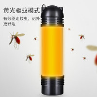 神火(SupFire)T2黑色 户外强光多功能帐篷灯营地灯带磁铁USB直充防水野外露营