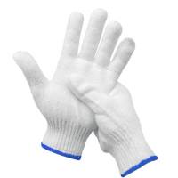 汉盾 HD-500G涤棉 10针本白500g涤棉耐磨纱线手套 12副/打