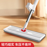 好媳妇35CM力洁乐净免手洗平拖(米白色塑料板共2块布)HD-7006A-1