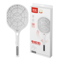 彩虹诱蚊电蚊拍,底座款,经典款随机发货6100CH-6100