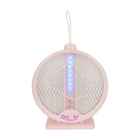 彩虹乖乖电蚊拍(二合一紫光诱蚊折叠充电款)6106CH-6106