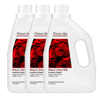 花卉诗/Flower ship红色梅拉玫瑰花香香氛洗衣液2L*6瓶HHS-12
