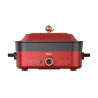 海尔Haier电火锅多功能料理家用大容量烧煎烤一机多用DYG-MX5001A