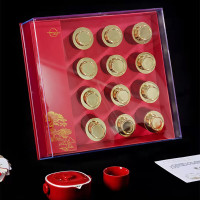 素言茶坊~水晶礼盒正山小种12鸿运罐180克