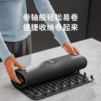 膳魔师(THERMOS)暖菜板饭菜保温板热菜板折叠式双区控温餐桌加热桌垫多功能饭菜加热板家用暖菜垫定时饭菜保温神器