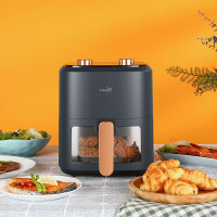 新飞 多功能炸烤箱无油烟电炸锅不粘锅5L 百乐滋味·空气炸锅FTKZ-R136