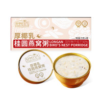 绿帝厚椰乳富贵团圆燕窝粥1512g*1箱