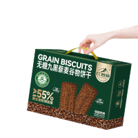 红谷林无糖9黑藜麦谷物饼干1088g*1盒