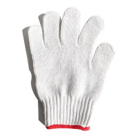 汉盾 手套 HD-800G涤棉 7针本白800g涤棉纱线手套 12副/打