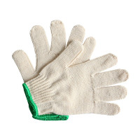 汉盾 HD-750G全棉 7针本白750g全棉耐磨纱线手套 12副/打