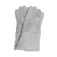 汉盾 HD-DR2023-1 灰色牛皮电焊手套(掌布内衬,AB级材质)
