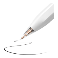 毕亚兹(BIAZE)PB564iPad手写电容笔升级2025款[灯显电量](单位:个)白色