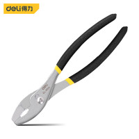 得力DELIDL25508鲤鱼钳活动钳夹持钳多用钳子 锂鱼钳 8寸 1把(单位:把)