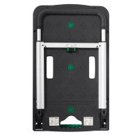 世达(SATA)95503塑料手推车带刹车全折叠手推车 手拉货车折叠平板搬运拉杆车行李拖车 1个(单位:个)