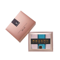 金号毛巾柔汐系列纯棉毛巾76X35cm三条盒装 (单位:盒)