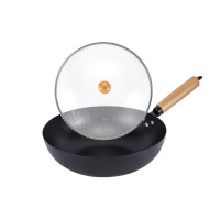 百斯克BSK-GC2301-08多用途锅古法章丘精铁爆炒锅 32cm 1个(单位:个)