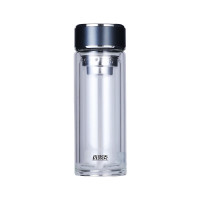 百斯克BSK-BB700840玻璃杯格韵茶水分离双层 300ml 1个(单位:个)