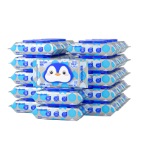 德佑DY-105湿纸巾企鹅湿厕纸A版 1包 40片/包 1包(单位:包)