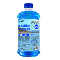 卜任舒BRS-001玻璃水镀晶玻璃水强力去污去油膜型 0度 1.2L 1瓶(单位:瓶)