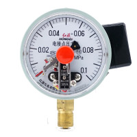 红旗YXC-100电接点压力表磁助式电接点压力表上下限报警水压表油压表 0-25MPA 1个(单位:个)
