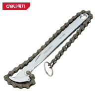得力DELIDL7409链条扳手链条扳手230mm 发动机机油滤清器管道钳 9英寸 1个(单位:个)