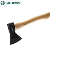 世达(SATA)05631木工斧钢斧子户外多功能伐木斧头木柄1.25磅劈柴工具 1把(单位:把)