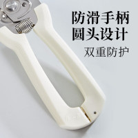 张小泉/ZHANGXIAOQUANJ200022厨房剪刀流线几何·助力厨房剪 白色 1把(单位:把)