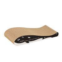 漫沃星系MANWOGA 瓦楞纸猫抓板MC-MX701鲸鱼款 黑白 55*26*10cm(单位:个)