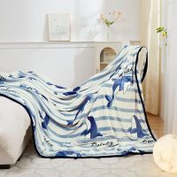 啄木鸟(PLOVER)ZMN-RT013毛毯法兰绒 150*200CM海豚 1个(单位:个)