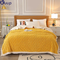 啄木鸟(PLOVER)ZMN-RT003毛毯塔棉绒加厚 180*200CM桔黄色 1条(单位:条)