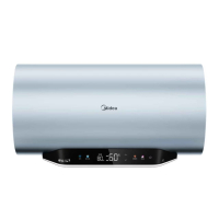 美的电热水器一级能效2200W速热7倍增容储水式10重安防免清洗MP3 60L