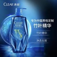 清扬(CLEAR) 竹叶净化 植觉男士净透去屑 380ml 洗发水 (计价单位:瓶)