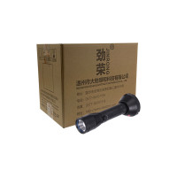 劲荣 CON6029 3W DC3.7V 6500K IP65 LED 电筒 (计价单位:个) 黑色