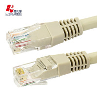 酷比客(L-CUBIC) LCLN6RRECGY-15M 15M 六类网线 15.00 米/根 (计价单位:根) 灰色